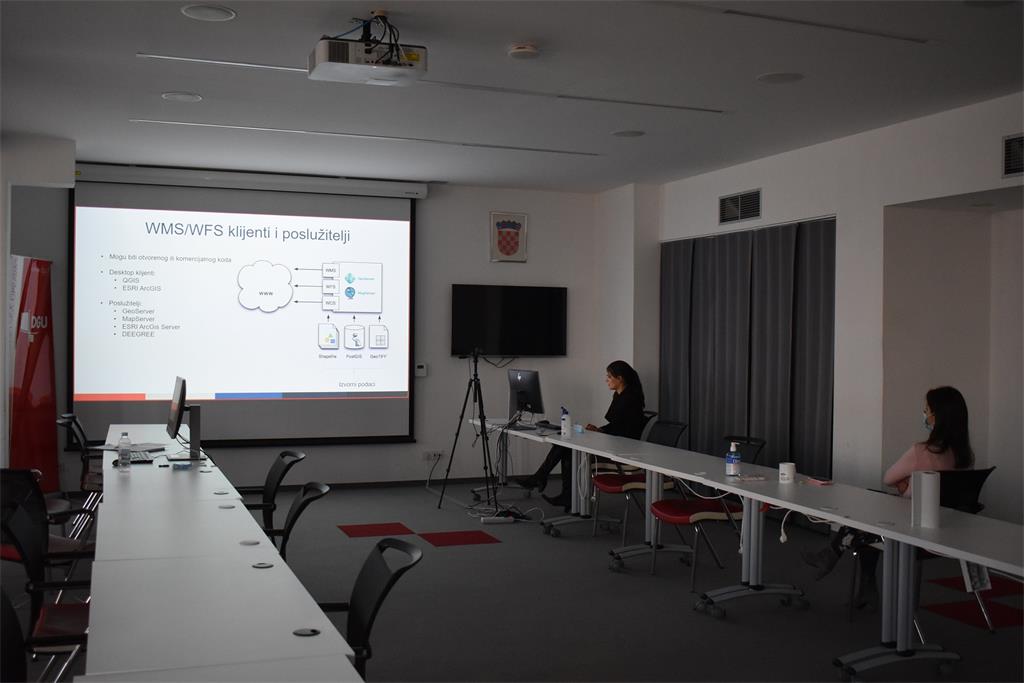 The picture shows Tanja Rodin, MSc, during her lecture at the 21st NSDI workshop