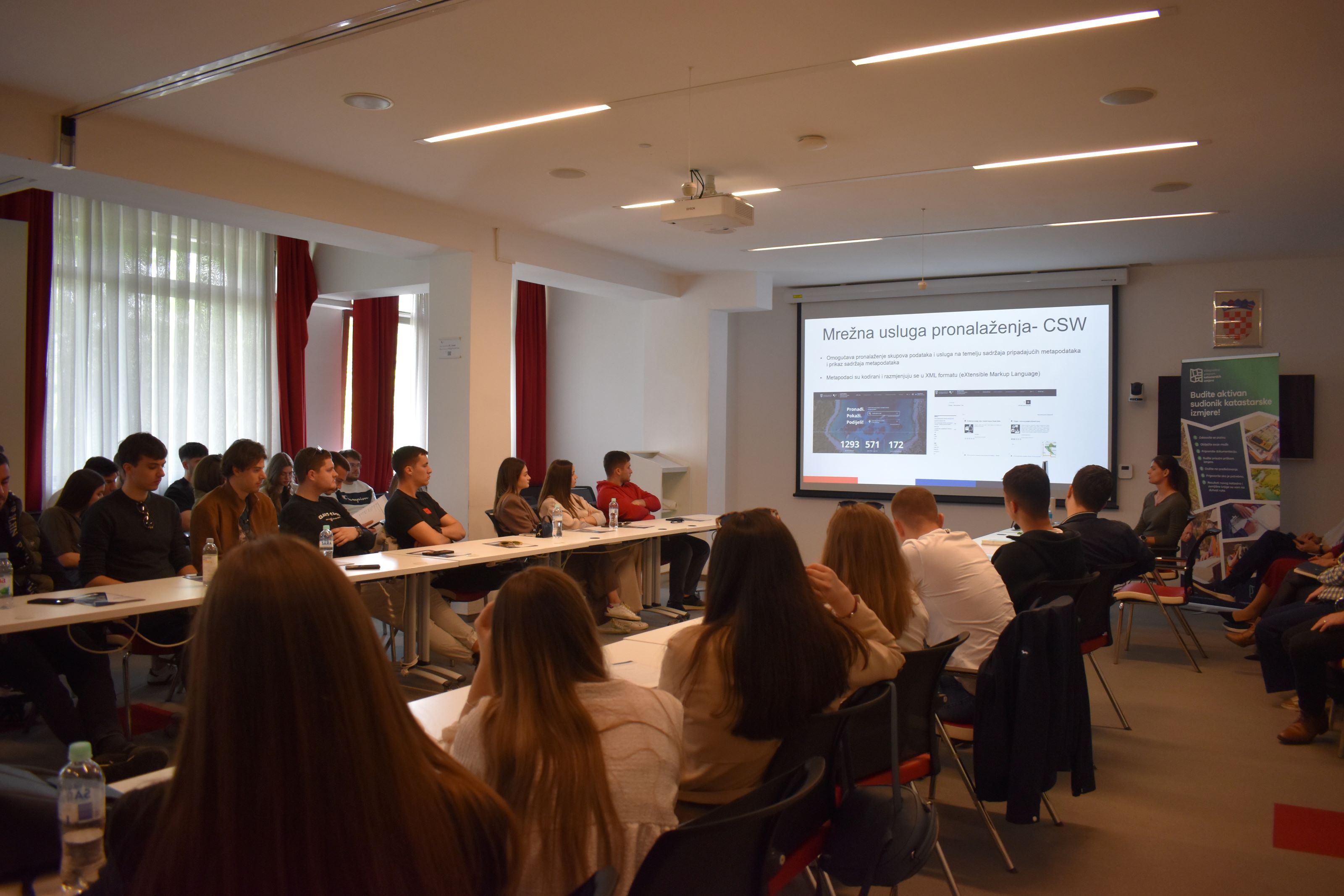 Studenti Geodetskog fakulteta posjetili Državnu geodetsku upravu